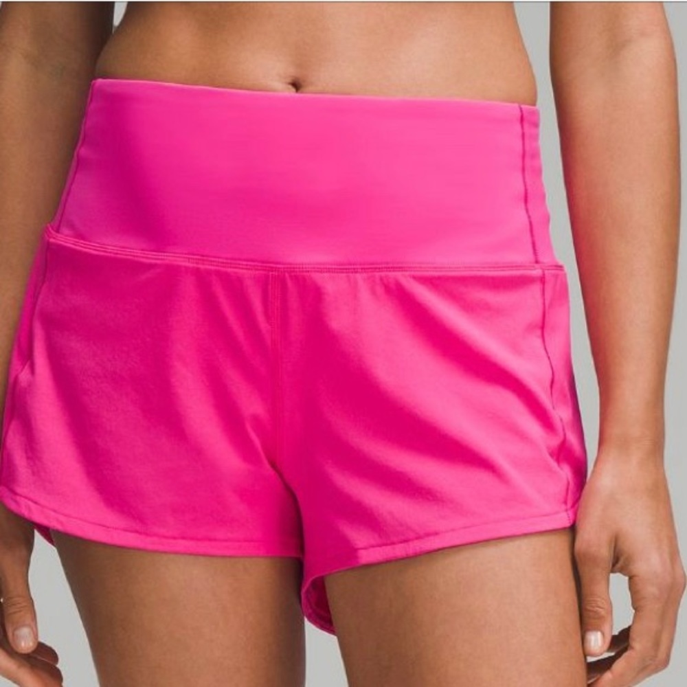 Lululemon speed up high rise shorts